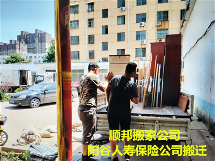 阳谷人寿保险公司搬迁顺邦搬家.webp
